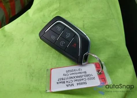 2022 Cadillac Ct4 Luxury from USA, damaged, VIN 1G6DJ5RKXN0117837